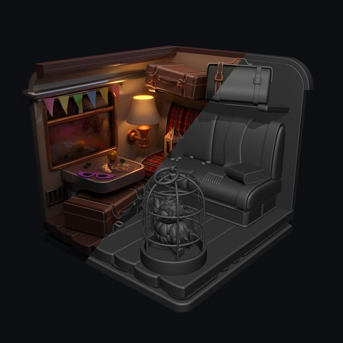 Create stylized low poly 3d game assets in blender by Zeynepzalim | Fiverr