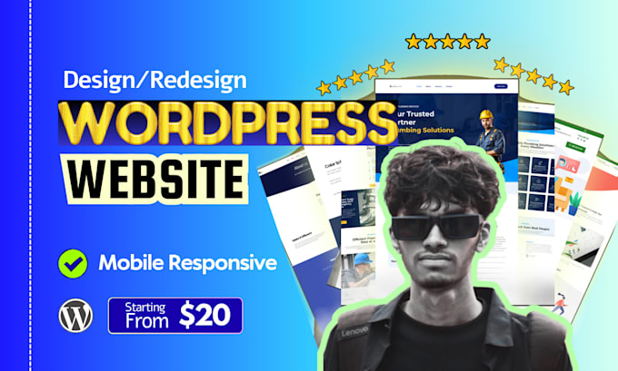 design a basic website using wordpress in 24 hours