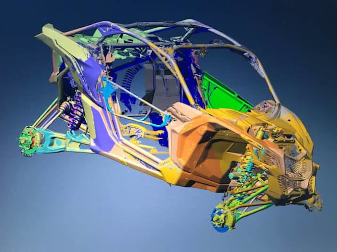convert stl to step file and do reverse engineering in nx and geomagic design x