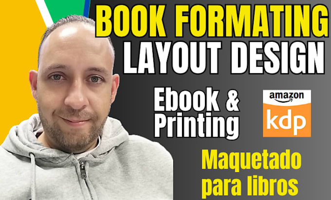 format your book for amazon KDP paperback and kindle