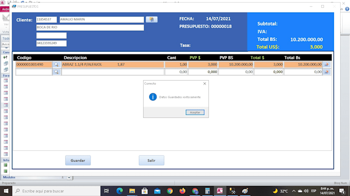 develop applications in microsoft access vba