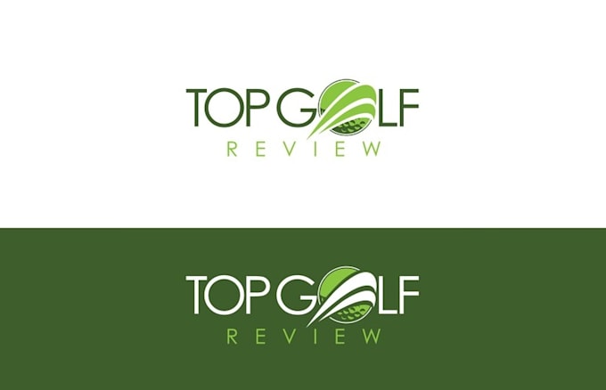 design contemporary golf products logo