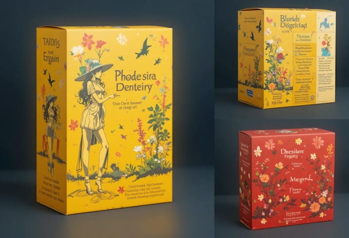 design product packaging box design