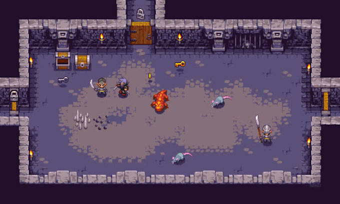 Create custom pixel art, tilesets , game assets for indie rpg and retro ...