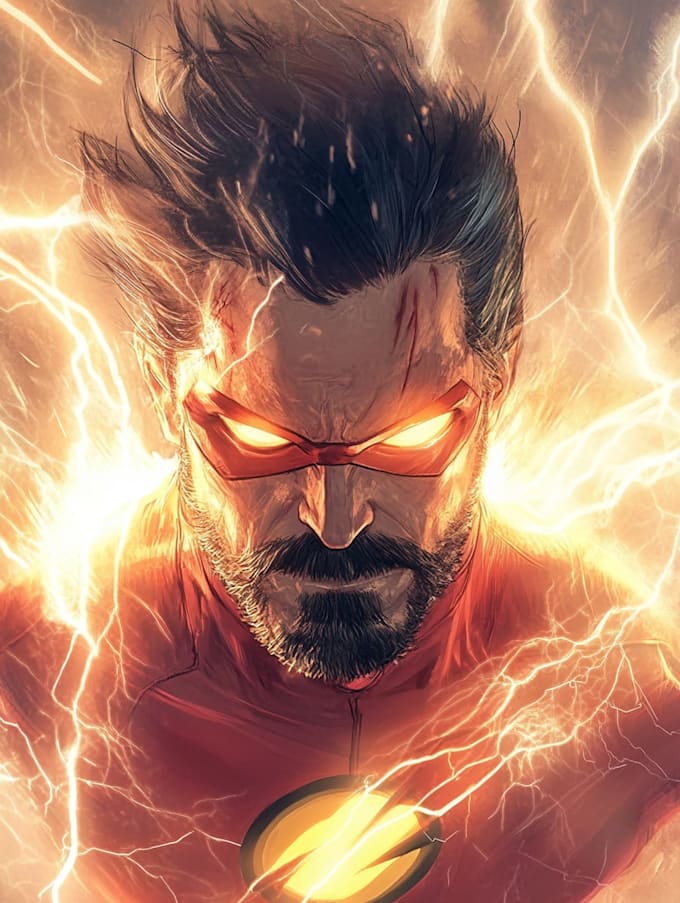 do a superhero comic