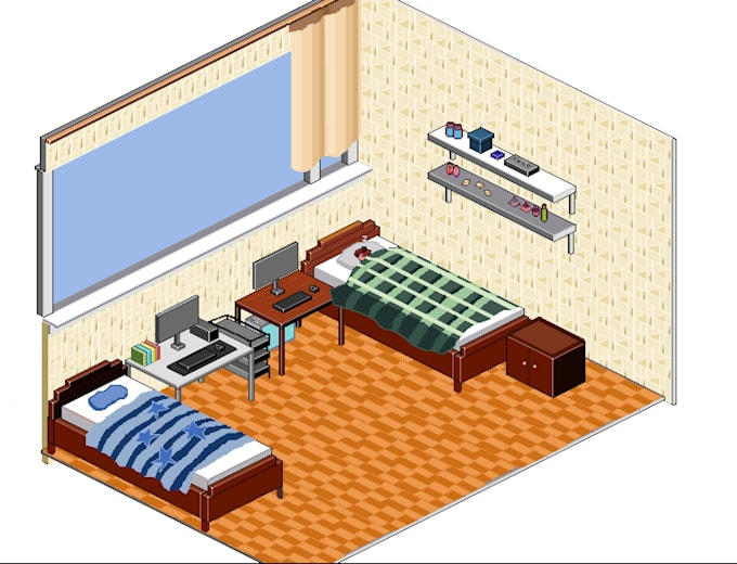 make handdrawn or pixel art, and provide timelapse video