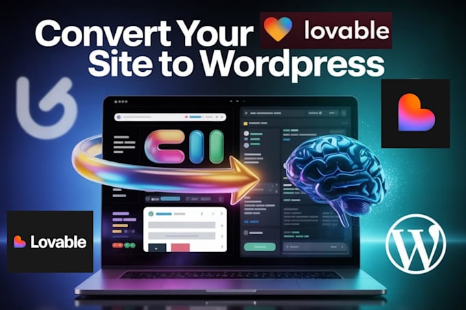 migrate, create with lovable ai, base44, replit, hostinger ai, wix to wordpress