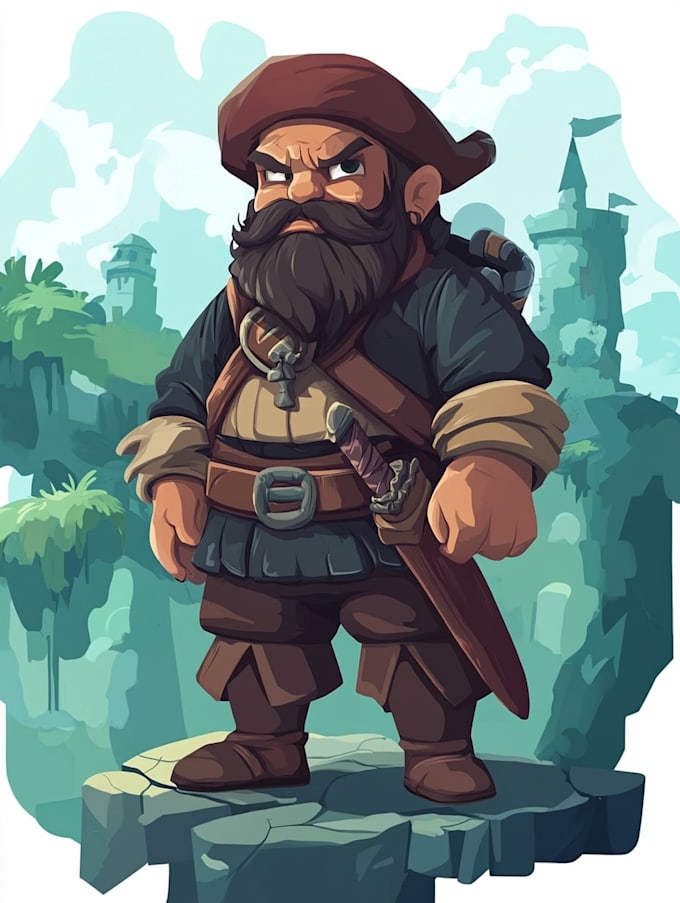 create a top down character for your 2d game