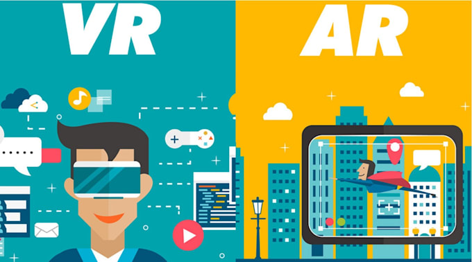 develop VR, ar for e commerce app, gaming app, real estate app, car marketplace