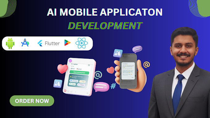Do ai android mobile app development react native flutter by ...