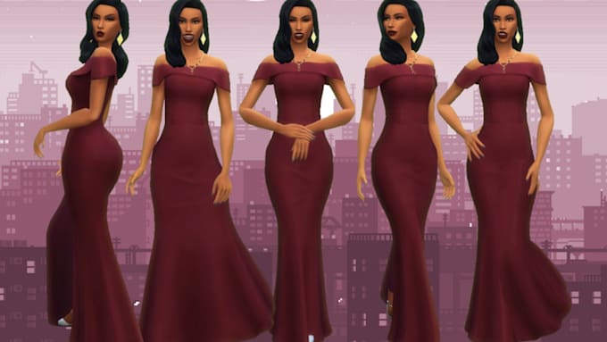 do sim 3 character modelling, sim 4 character animation , sim 4 design