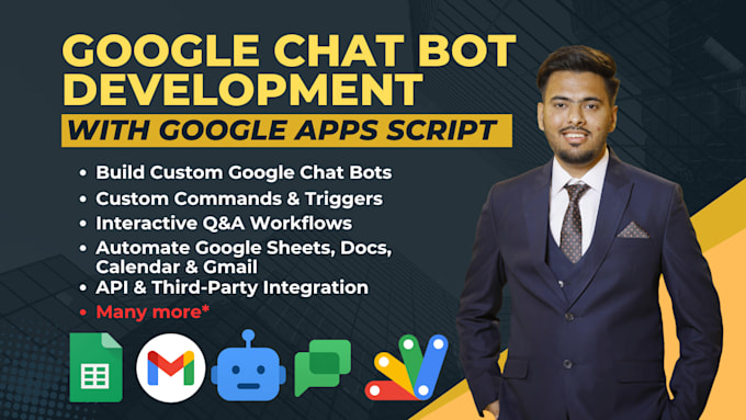 create google chat bot using apps script