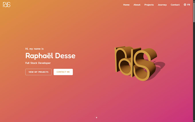 create a responsive landing page in react