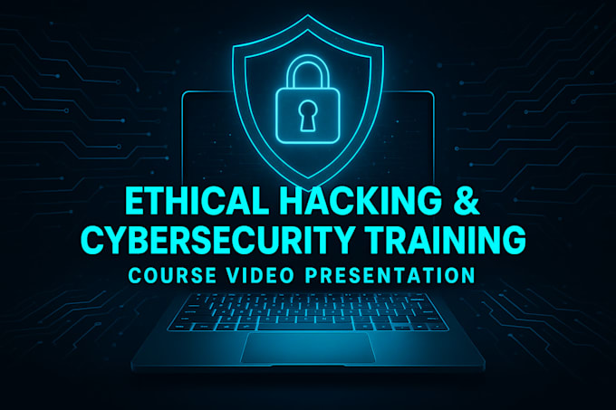 provide ethical hacking and cybersecurity training course, presentation or video