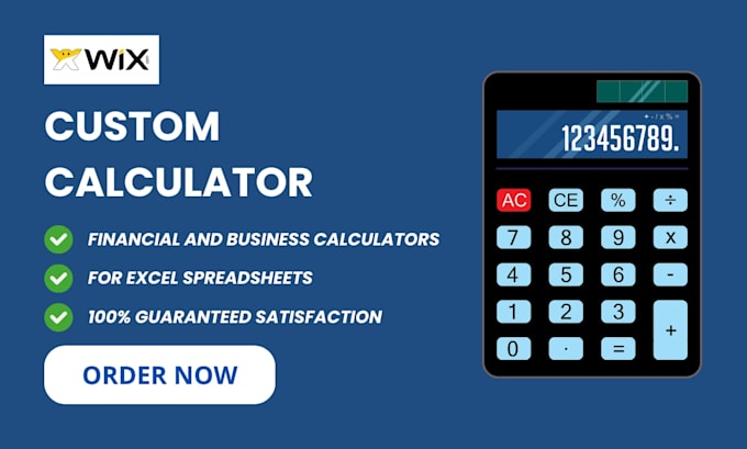create custom wix website calculator wix velo calculator embed HTML