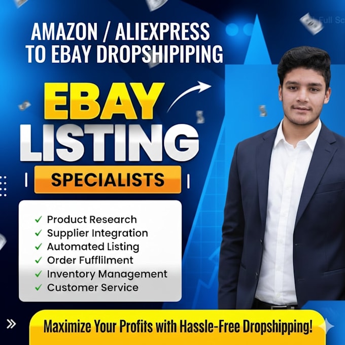 do amazon to ebay dropshipping with high profit margins