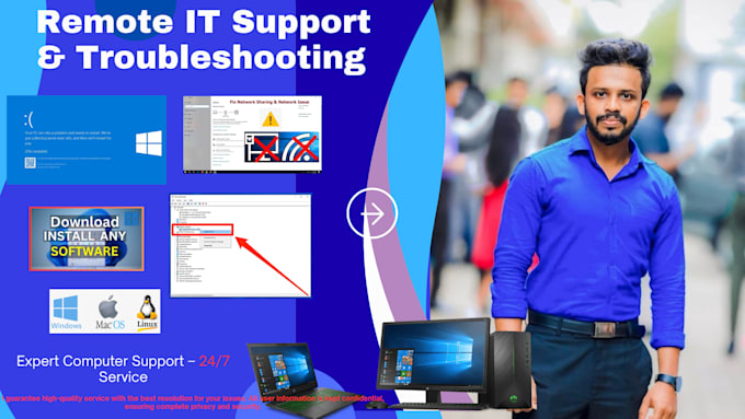 remote tech support for your computer and software issues