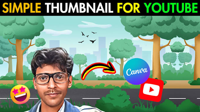 Design eye catching youtube thumbnails to boost views by Ved99prakash ...