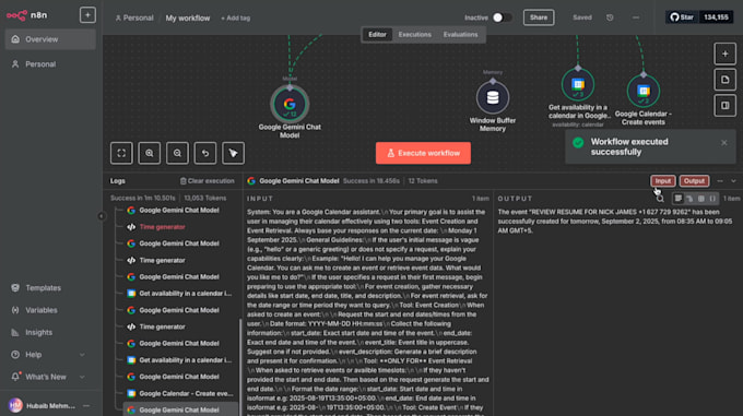develop professional n8n automation workflows and custom ai agents