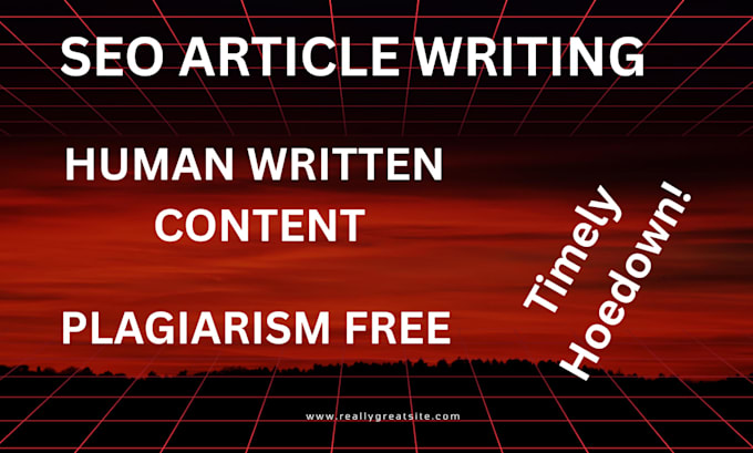 do SEO blog writing and articles writing