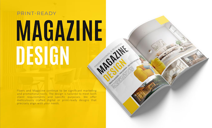 design a professional real estate magazine or catalog for your property brand
