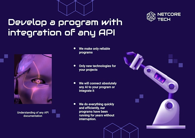 develop a program with integration of any API