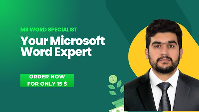 be your microsoft word expert and ms word formatting