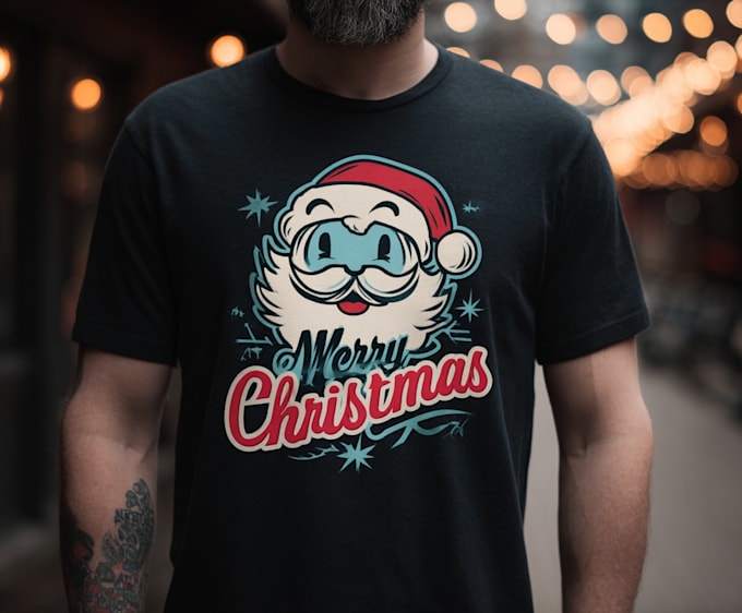 design custom christmas t shirts or ugly sweater graphics