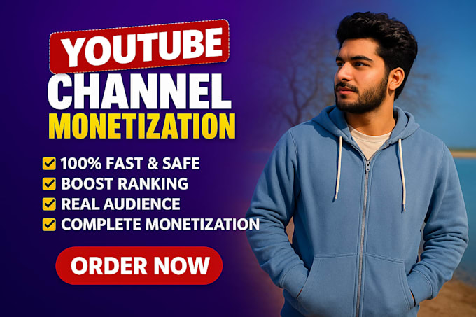 do complete youtube promotion for monetization