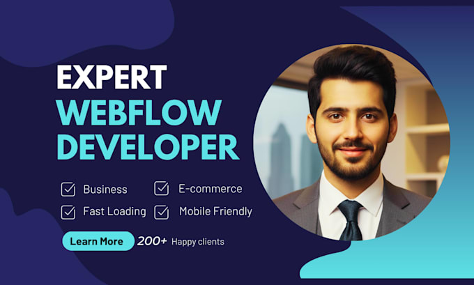 design, develop, and customize a professional webflow website