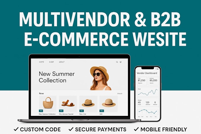 develop b2b ecommerce with multivendor marketplace system