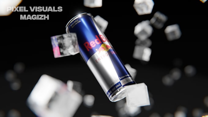 make premium 3d beverage and soda product animations