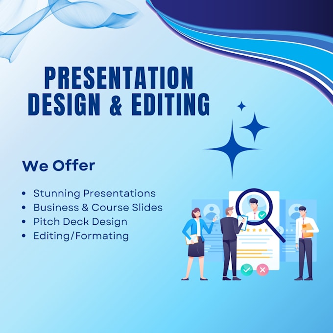 design modern and professional powerpoint presentation slides