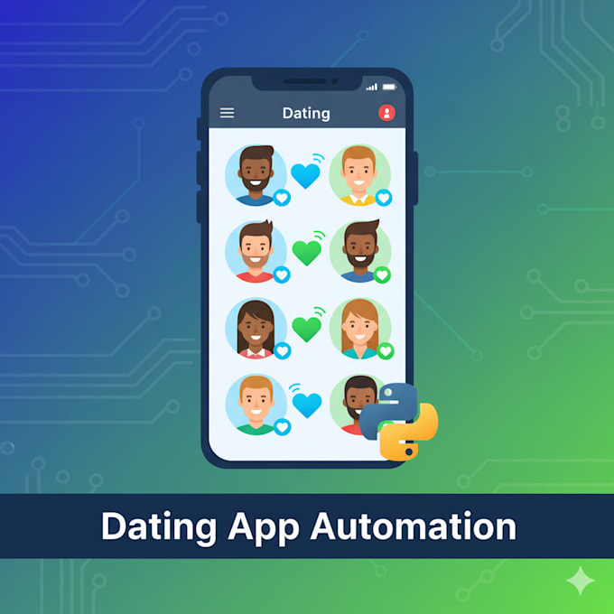 create custom dating app automation tool with python