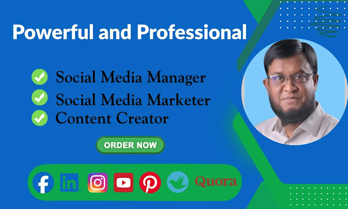 be your professional content creator, social media manger and marketer