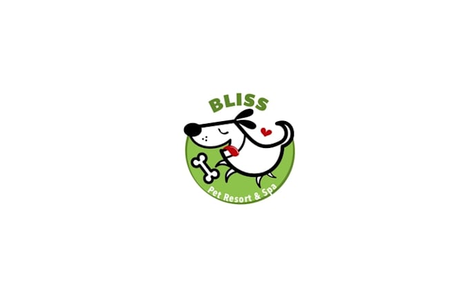 design high definition perfect pet resort logo
