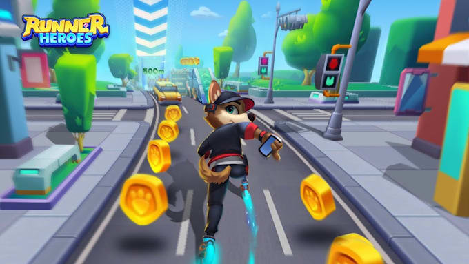 develop and design an endless runner unity 3d game