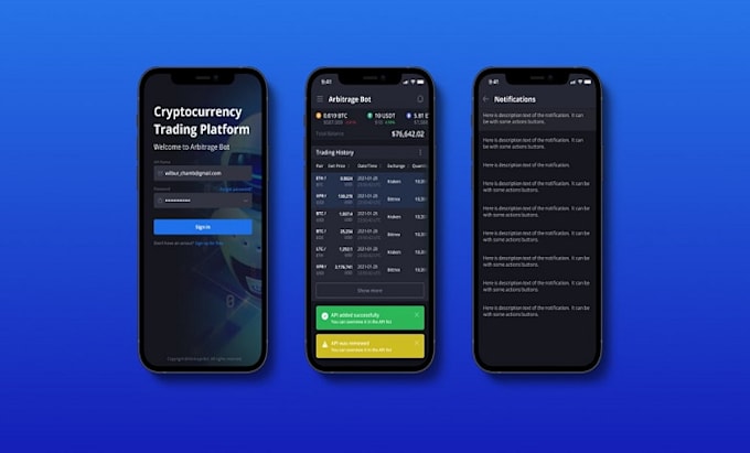 Build and install real bitcoin bot, btc app on your devices by ...