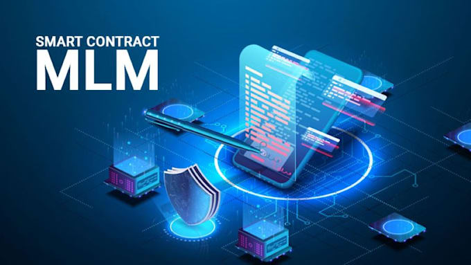 create mlm software, mlm smart contract, MLM crypto investment website