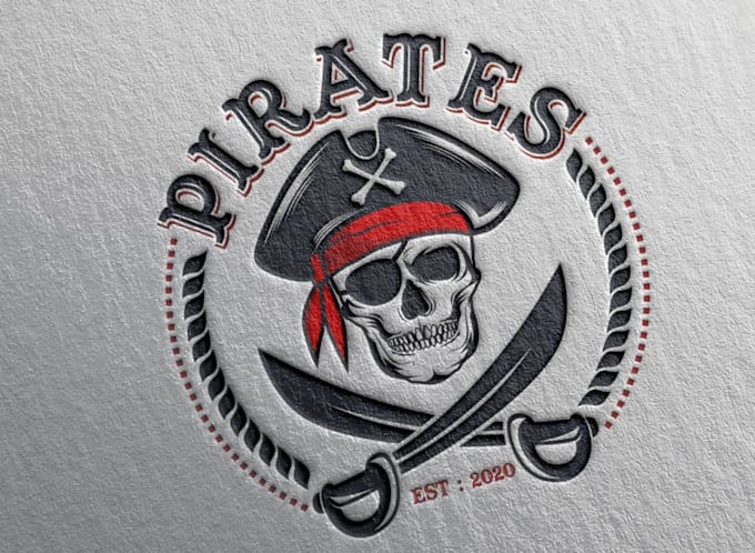 design gorgeous pirates logo