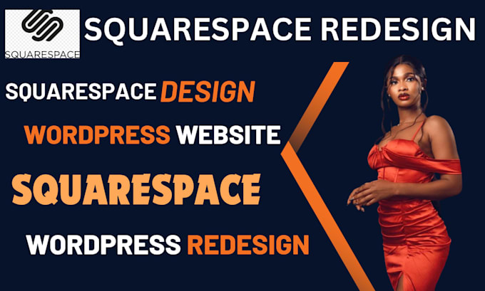 be your square space expert design redesign squarespace website wordpress design