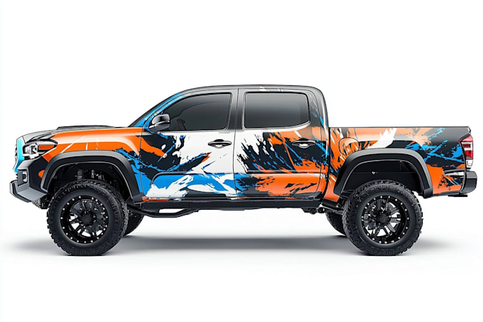 wrap design racing car wrap, car wrap design
