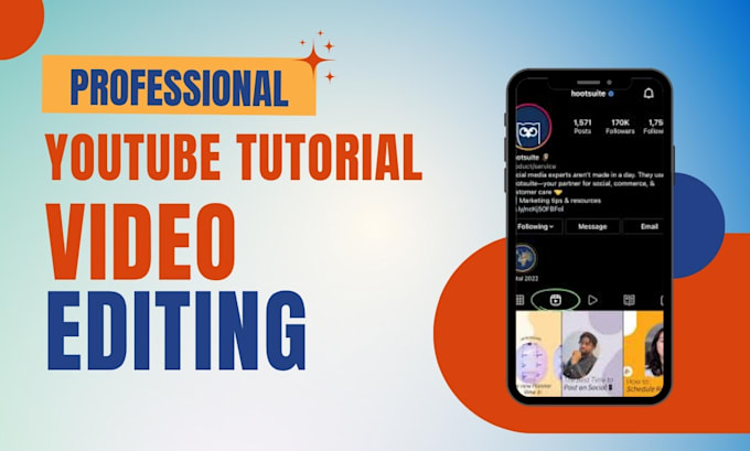 do video editing or screen recording for youtube tutorials