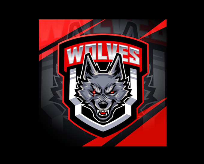 create wonderful and excellent wolf logo design