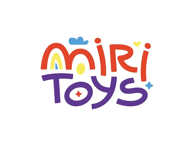 design a playful and fun kids toy store logo