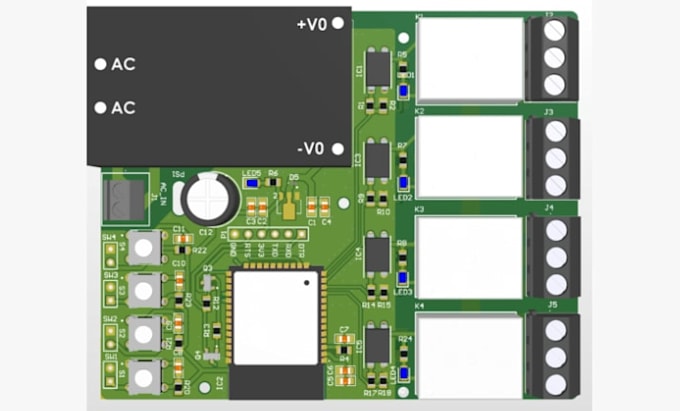 design production ready iot pcb, esp32, arduino schematics,gerber, pcb enclosure