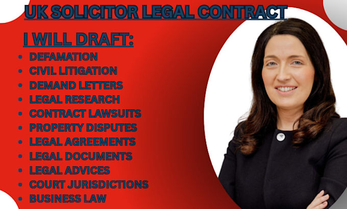your uk solicitor document review demand letter contract drafting legal advice
