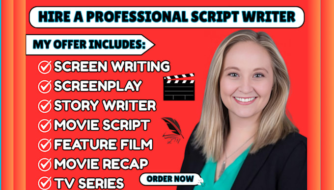 ghostwrite movie script, screenplay, screenwriting, film script, tv series