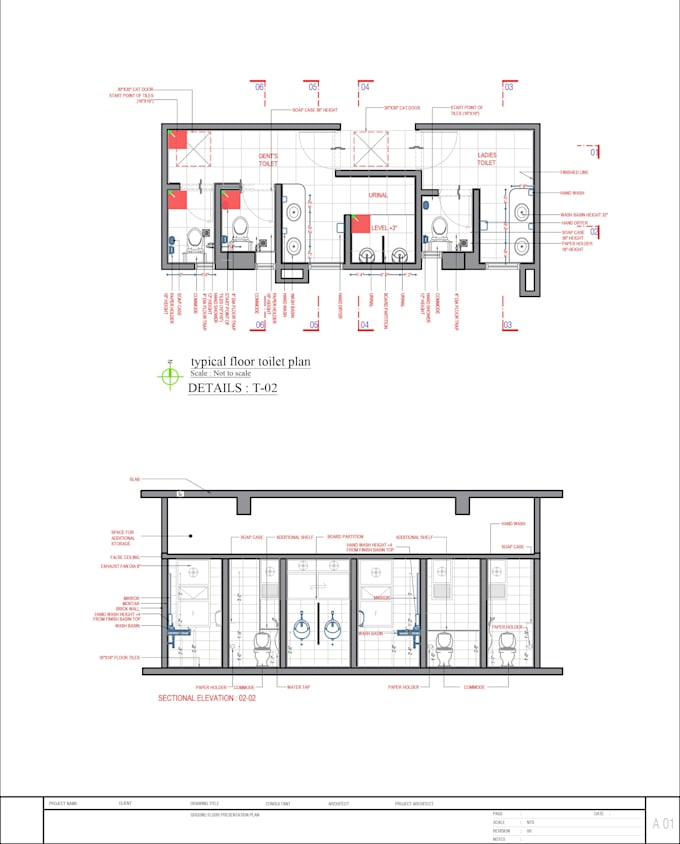 create detailed working drawings in autocad
