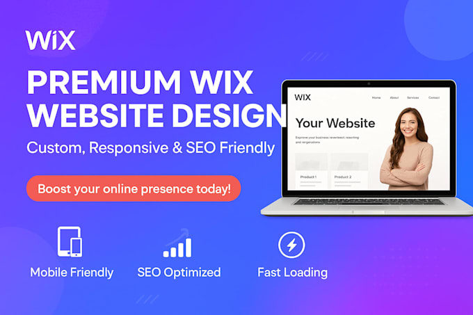 wix website design expert modern responsive business sites
